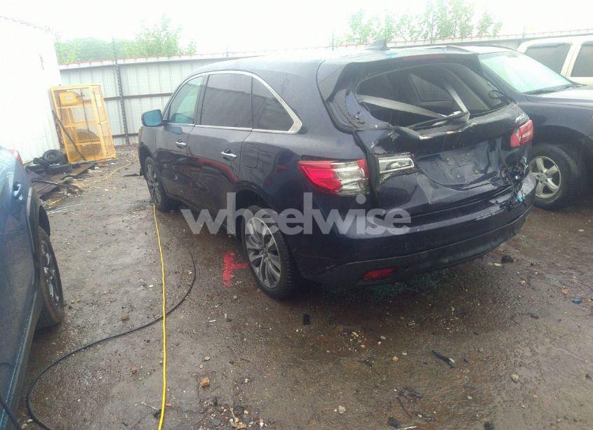 Photo 3 of 2014 Acura Mdx TECHNOLOGY PACKAGE (VIN 5FRYD4H45EB012870)