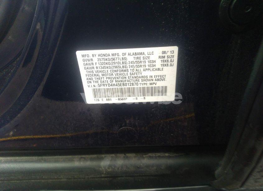 Photo 9 of 2014 Acura Mdx TECHNOLOGY PACKAGE (VIN 5FRYD4H45EB012870)