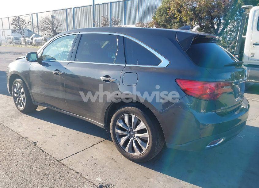 Photo 3 of 2014 Acura Mdx TECHNOLOGY PACKAGE (VIN 5FRYD4H45EB039857)