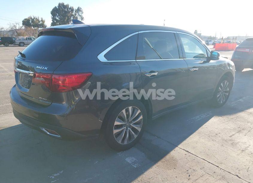Photo 4 of 2014 Acura Mdx TECHNOLOGY PACKAGE (VIN 5FRYD4H45EB039857)