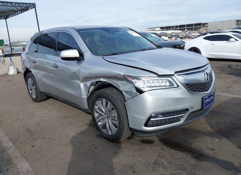 2014 Acura Mdx TECHNOLOGY PACKAGE (VIN 5FRYD4H45EB041799) main photo
