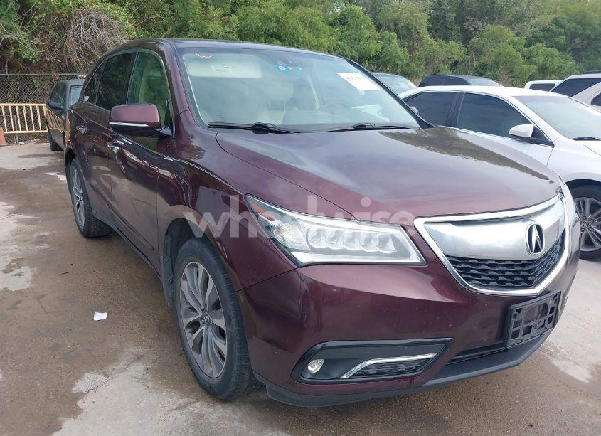 2014 Acura Mdx TECHNOLOGY PACKAGE (VIN 5FRYD4H45EB043987) main photo