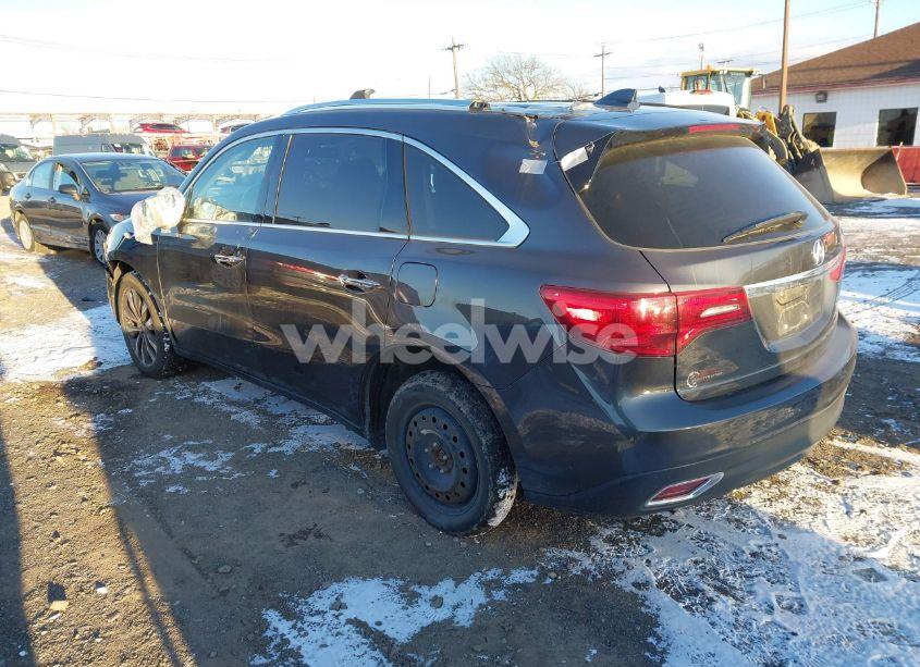Photo 3 of 2016 Acura Mdx TECHNOLOGY ACURAWATCH PLUS PACKAGES/TECHNOLOGY PACKAGE (VIN 5FRYD4H45GB015089)