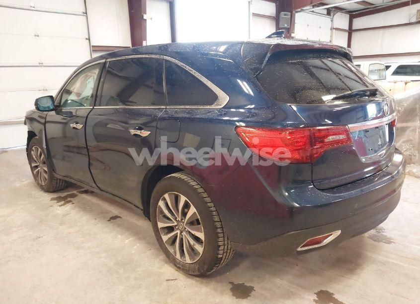 Photo 3 of 2016 Acura Mdx TECHNOLOGY ACURAWATCH PLUS PACKAGES/TECHNOLOGY PACKAGE (VIN 5FRYD4H45GB018784)