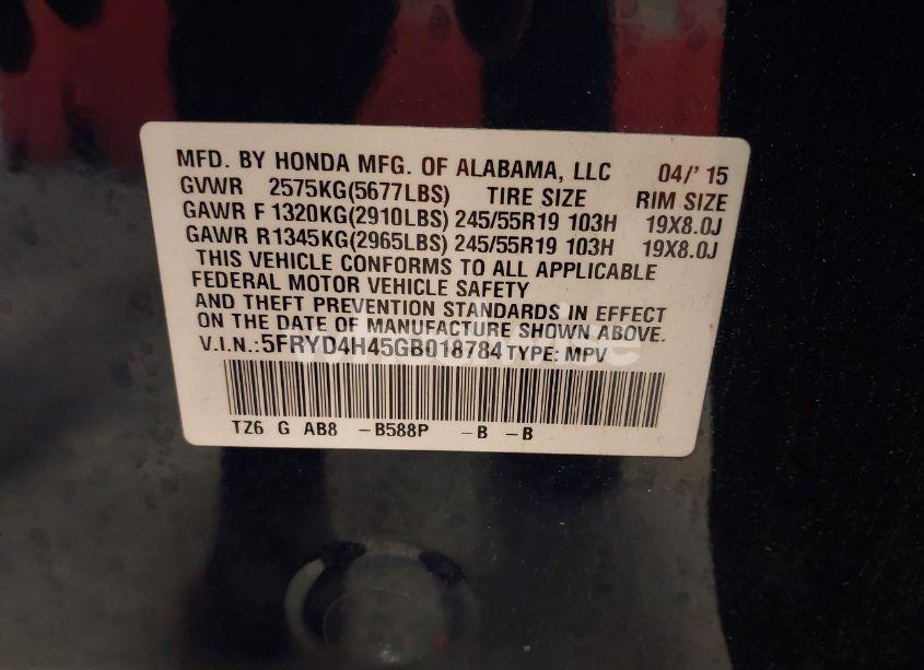 Photo 9 of 2016 Acura Mdx TECHNOLOGY ACURAWATCH PLUS PACKAGES/TECHNOLOGY PACKAGE (VIN 5FRYD4H45GB018784)