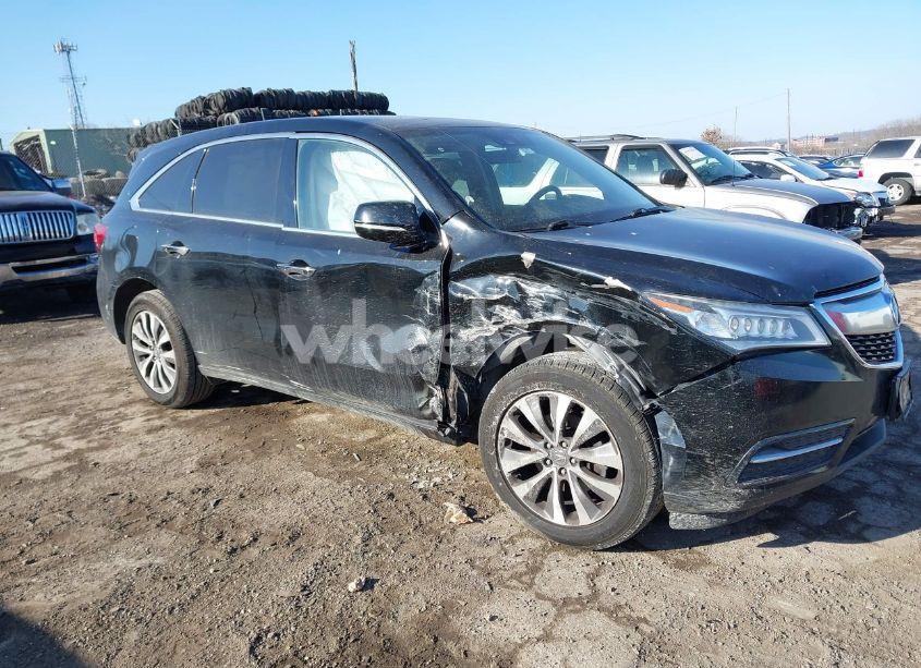 2016 Acura Mdx TECHNOLOGY ACURAWATCH PLUS PACKAGES/TECHNOLOGY PACKAGE (VIN 5FRYD4H45GB020731) main photo