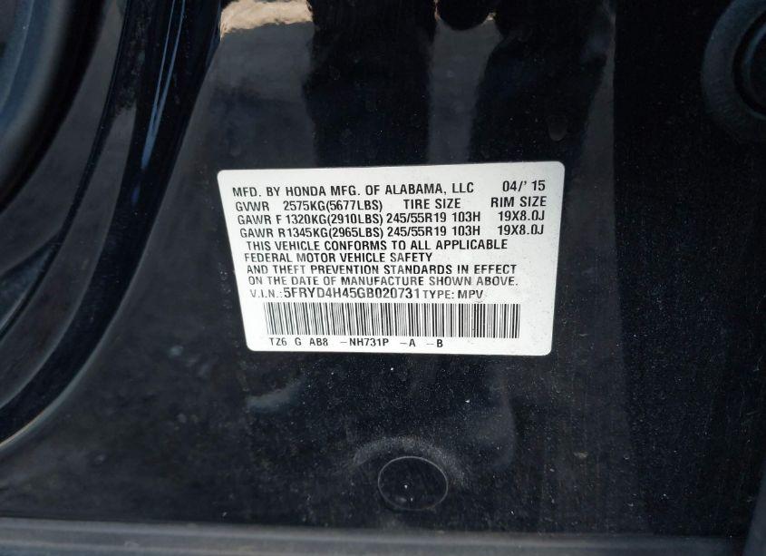 Photo 9 of 2016 Acura Mdx TECHNOLOGY ACURAWATCH PLUS PACKAGES/TECHNOLOGY PACKAGE (VIN 5FRYD4H45GB020731)