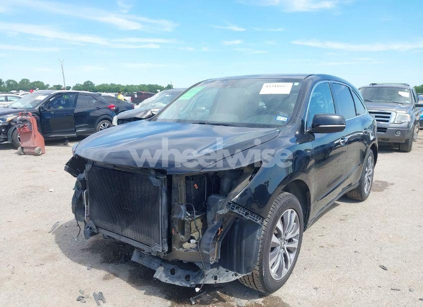 Photo 2 of 2014 Acura Mdx TECH PKG (VIN 5FRYD4H46EB001148)