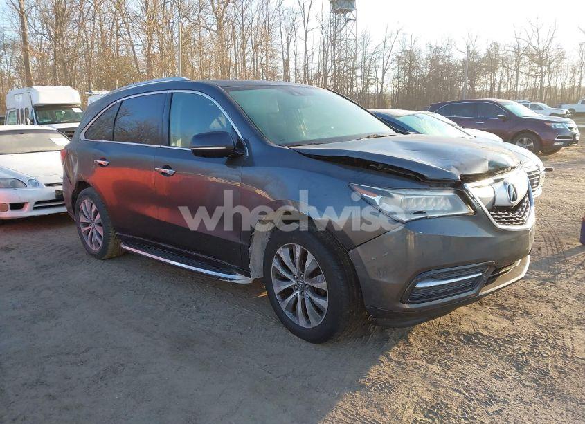 2014 Acura Mdx TECHNOLOGY PACKAGE (VIN 5FRYD4H46EB044386) main photo
