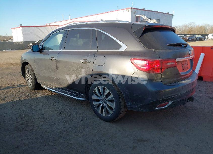 Photo 3 of 2014 Acura Mdx TECHNOLOGY PACKAGE (VIN 5FRYD4H46EB044386)