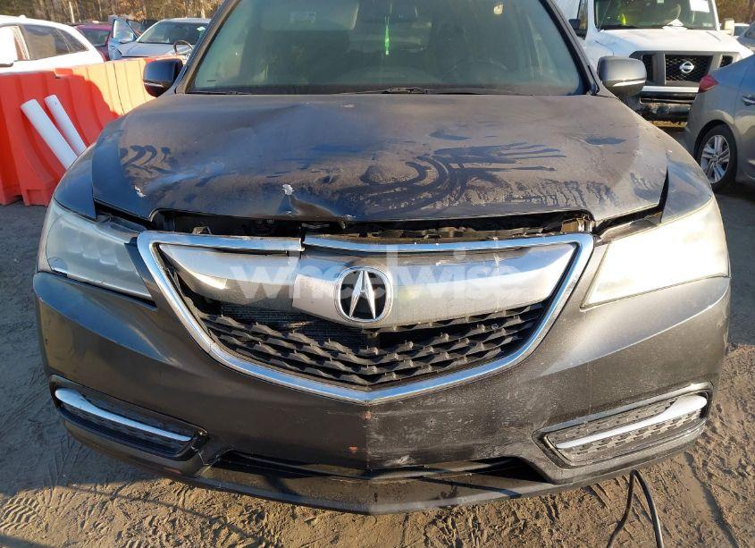 Photo 6 of 2014 Acura Mdx TECHNOLOGY PACKAGE (VIN 5FRYD4H46EB044386)