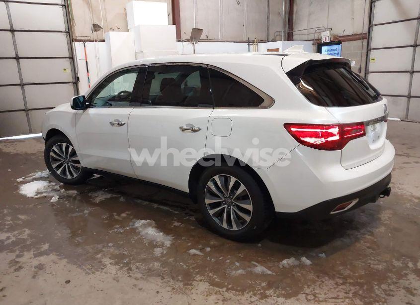 Photo 3 of 2016 Acura Mdx TECHNOLOGY ACURAWATCH PLUS PACKAGES/TECHNOLOGY PACKAGE (VIN 5FRYD4H46GB001881)