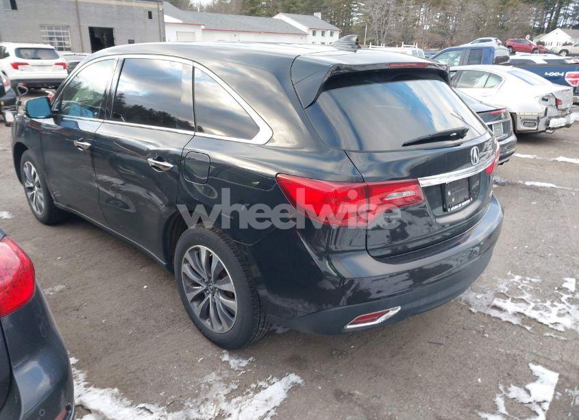 Photo 3 of 2016 Acura Mdx TECHNOLOGY ACURAWATCH PLUS PACKAGES/TECHNOLOGY PACKAGE (VIN 5FRYD4H46GB012864)