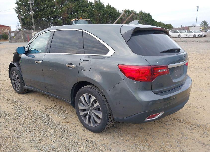 Photo 3 of 2016 Acura Mdx TECHNOLOGY ACURAWATCH PLUS PACKAGES/TECHNOLOGY PACKAGE (VIN 5FRYD4H46GB014842)