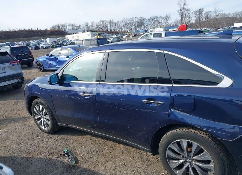 Photo 14 of 2016 Acura Mdx TECHNOLOGY ACURAWATCH PLUS PACKAGES/TECHNOLOGY PACKAGE (VIN 5FRYD4H46GB025971)