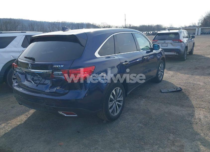 Photo 4 of 2016 Acura Mdx TECHNOLOGY ACURAWATCH PLUS PACKAGES/TECHNOLOGY PACKAGE (VIN 5FRYD4H46GB025971)