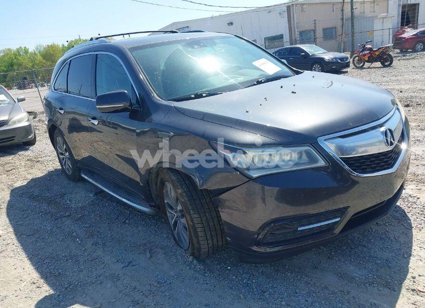 2014 Acura Mdx TECHNOLOGY PACKAGE (VIN 5FRYD4H47EB037429) main photo