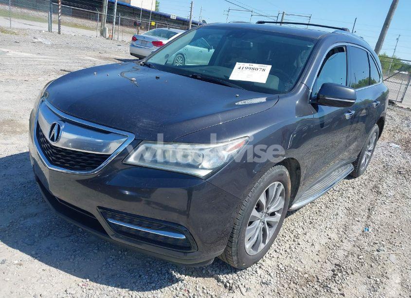 Photo 2 of 2014 Acura Mdx TECHNOLOGY PACKAGE (VIN 5FRYD4H47EB037429)