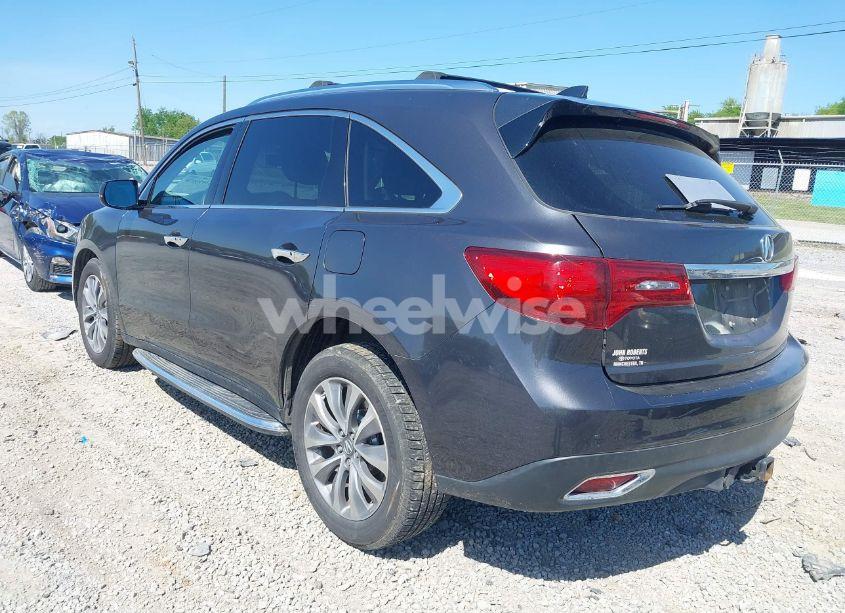 Photo 3 of 2014 Acura Mdx TECHNOLOGY PACKAGE (VIN 5FRYD4H47EB037429)