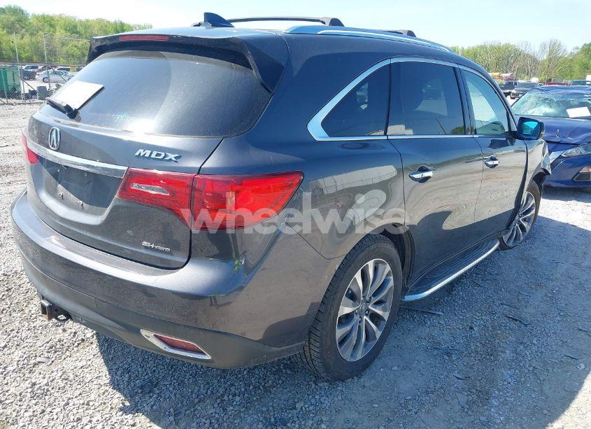 Photo 4 of 2014 Acura Mdx TECHNOLOGY PACKAGE (VIN 5FRYD4H47EB037429)