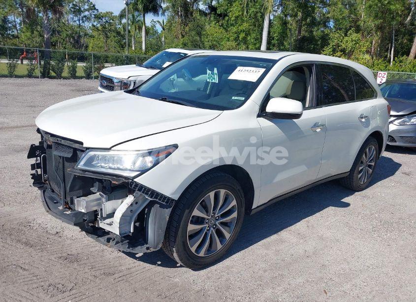 Photo 2 of 2015 Acura Mdx TECHNOLOGY PACKAGE (VIN 5FRYD4H47FB004951)