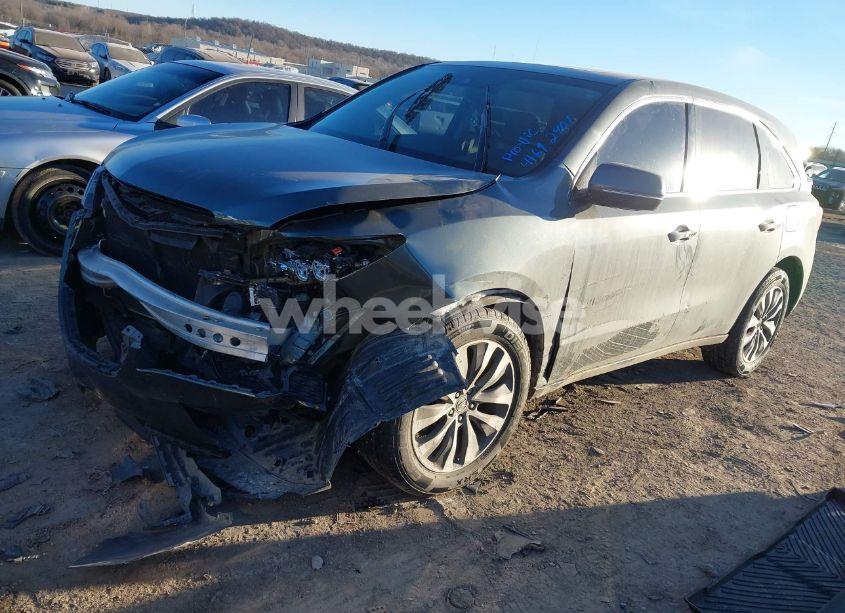 Photo 2 of 2016 Acura Mdx TECHNOLOGY ACURAWATCH PLUS PACKAGES/TECHNOLOGY PACKAGE (VIN 5FRYD4H47GB002635)