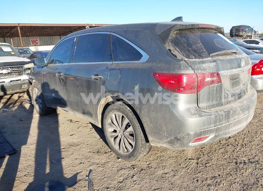 Photo 3 of 2016 Acura Mdx TECHNOLOGY ACURAWATCH PLUS PACKAGES/TECHNOLOGY PACKAGE (VIN 5FRYD4H47GB002635)