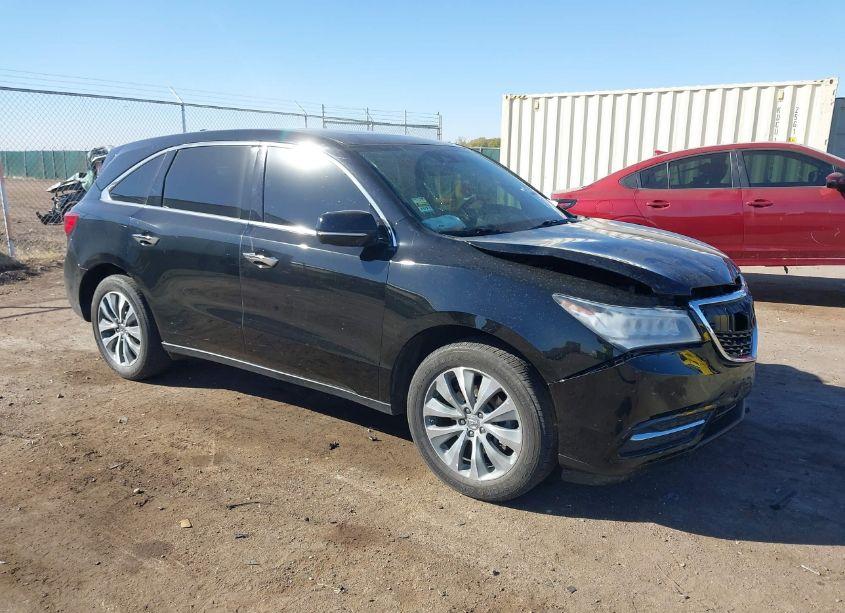 2016 Acura Mdx TECHNOLOGY ACURAWATCH PLUS PACKAGES/TECHNOLOGY PACKAGE (VIN 5FRYD4H47GB005776) main photo