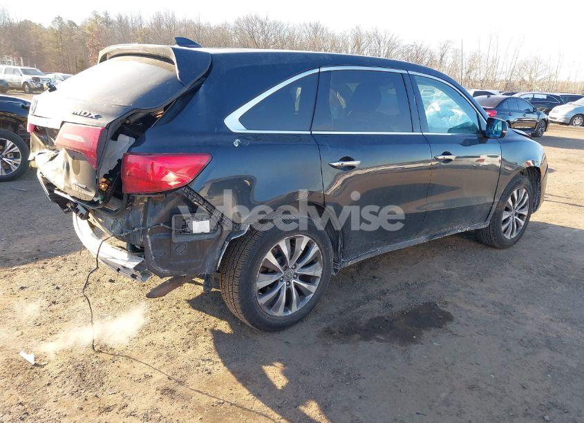 Photo 4 of 2016 Acura Mdx TECHNOLOGY ACURAWATCH PLUS PACKAGES/TECHNOLOGY PACKAGE (VIN 5FRYD4H47GB015496)