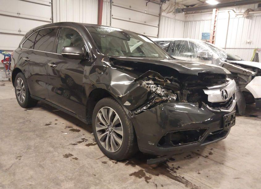 2016 Acura Mdx TECHNOLOGY ACURAWATCH PLUS PACKAGES/TECHNOLOGY PACKAGE (VIN 5FRYD4H47GB028555) main photo