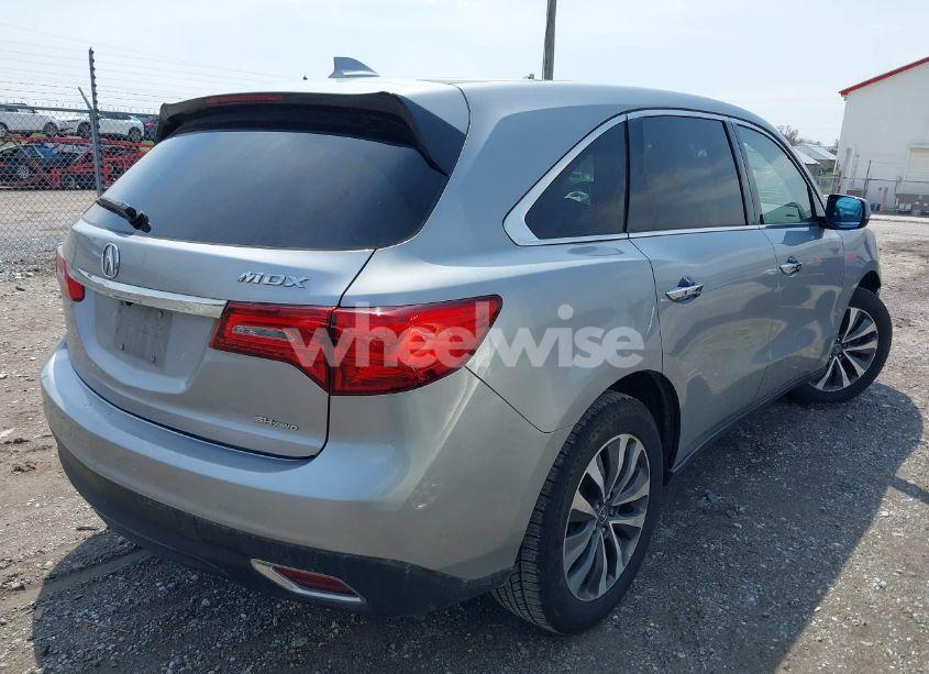 Photo 4 of 2016 Acura Mdx TECHNOLOGY ACURAWATCH PLUS PACKAGES/TECHNOLOGY PACKAGE (VIN 5FRYD4H47GB039491)