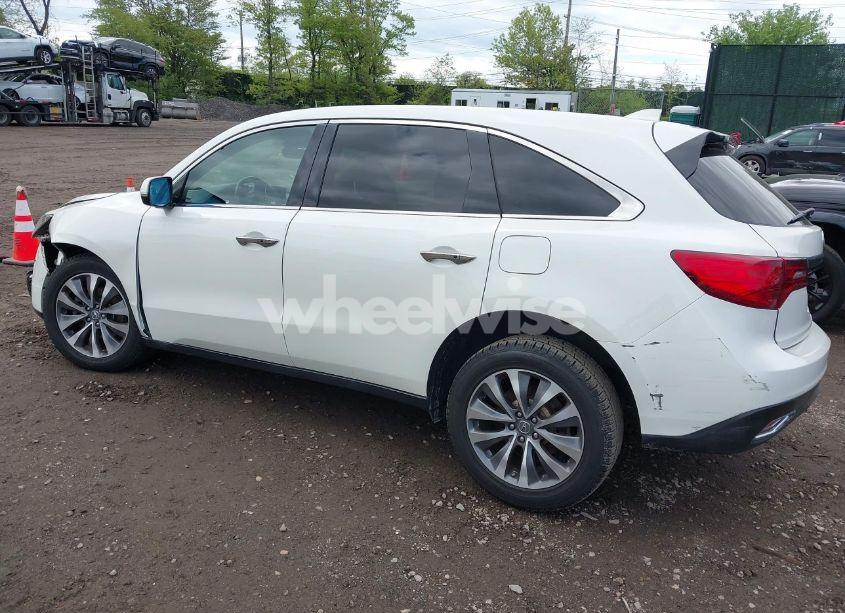 Photo 3 of 2016 Acura Mdx TECHNOLOGY ACURAWATCH PLUS PACKAGES/TECHNOLOGY PACKAGE (VIN 5FRYD4H47GB040270)