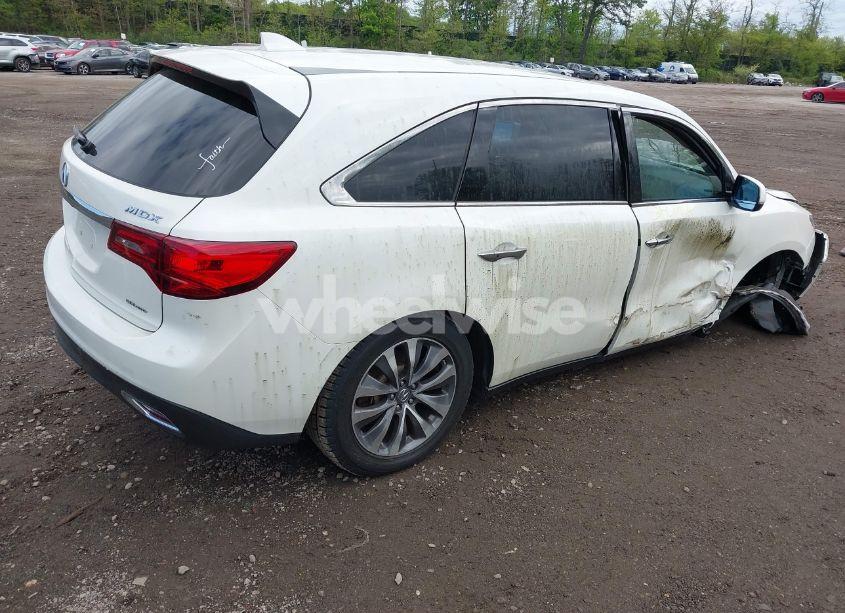Photo 4 of 2016 Acura Mdx TECHNOLOGY ACURAWATCH PLUS PACKAGES/TECHNOLOGY PACKAGE (VIN 5FRYD4H47GB040270)