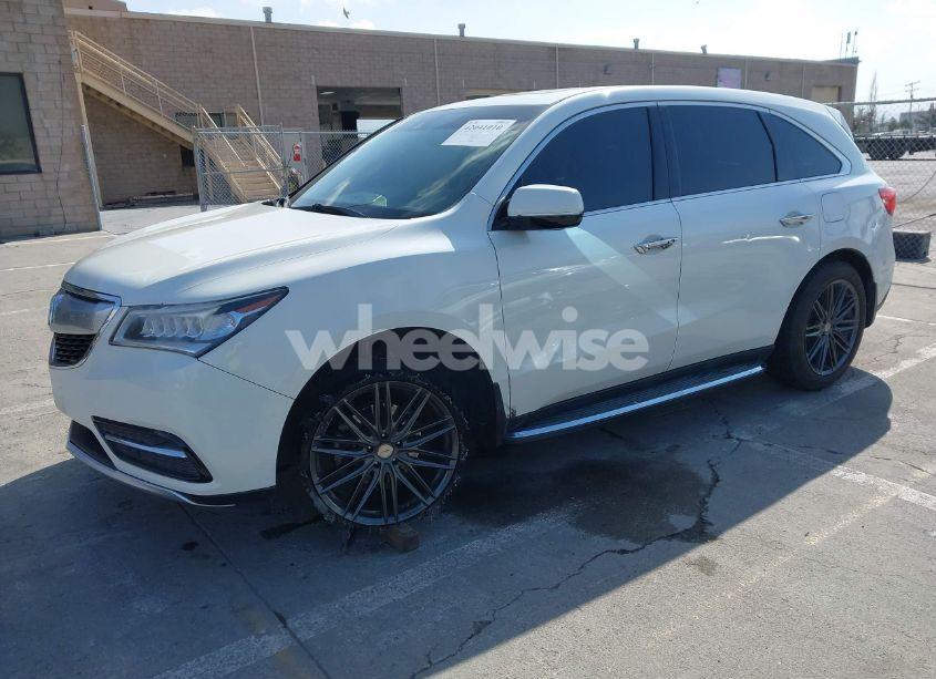 Photo 2 of 2016 Acura Mdx TECHNOLOGY ACURAWATCH PLUS PACKAGES/TECHNOLOGY PACKAGE (VIN 5FRYD4H47GB045999)