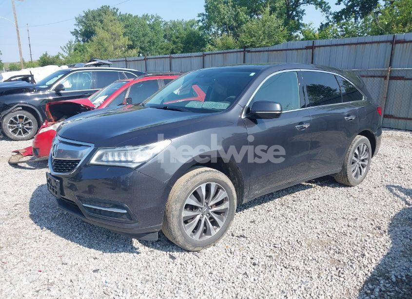 Photo 2 of 2016 Acura Mdx TECHNOLOGY ACURAWATCH PLUS PACKAGES/TECHNOLOGY PACKAGE (VIN 5FRYD4H47GB046375)