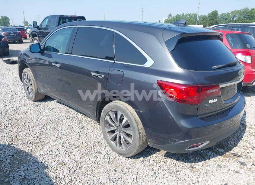 Photo 3 of 2016 Acura Mdx TECHNOLOGY ACURAWATCH PLUS PACKAGES/TECHNOLOGY PACKAGE (VIN 5FRYD4H47GB046375)