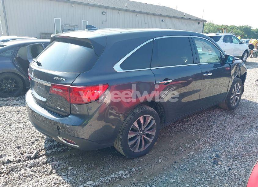 Photo 4 of 2016 Acura Mdx TECHNOLOGY ACURAWATCH PLUS PACKAGES/TECHNOLOGY PACKAGE (VIN 5FRYD4H47GB046375)