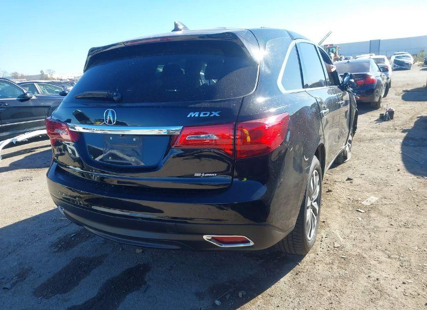 Photo 4 of 2014 Acura Mdx TECHNOLOGY PACKAGE (VIN 5FRYD4H48EB002267)