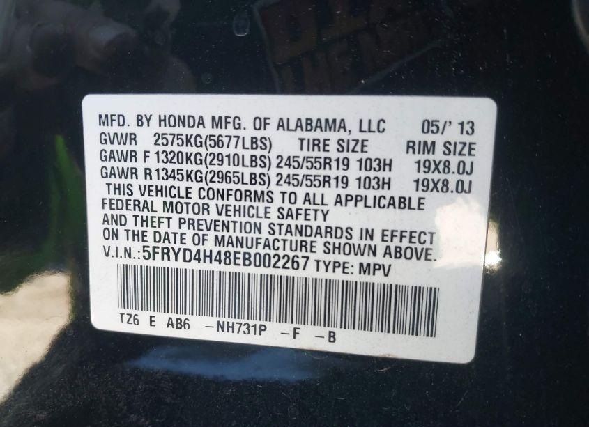 Photo 9 of 2014 Acura Mdx TECHNOLOGY PACKAGE (VIN 5FRYD4H48EB002267)