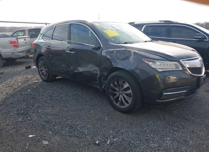 2014 Acura Mdx TECHNOLOGY PACKAGE (VIN 5FRYD4H48EB006710) main photo