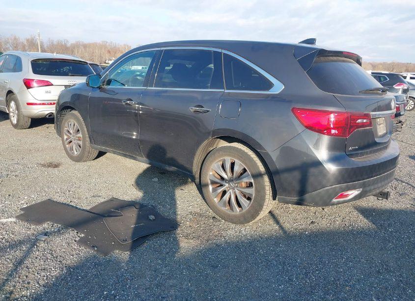 Photo 3 of 2014 Acura Mdx TECHNOLOGY PACKAGE (VIN 5FRYD4H48EB006710)
