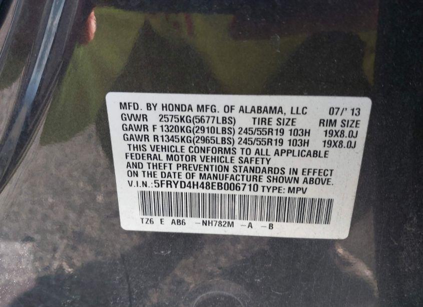 Photo 9 of 2014 Acura Mdx TECHNOLOGY PACKAGE (VIN 5FRYD4H48EB006710)