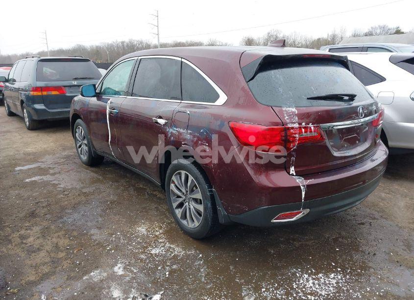 Photo 3 of 2014 Acura Mdx TECHNOLOGY PACKAGE (VIN 5FRYD4H48EB019411)