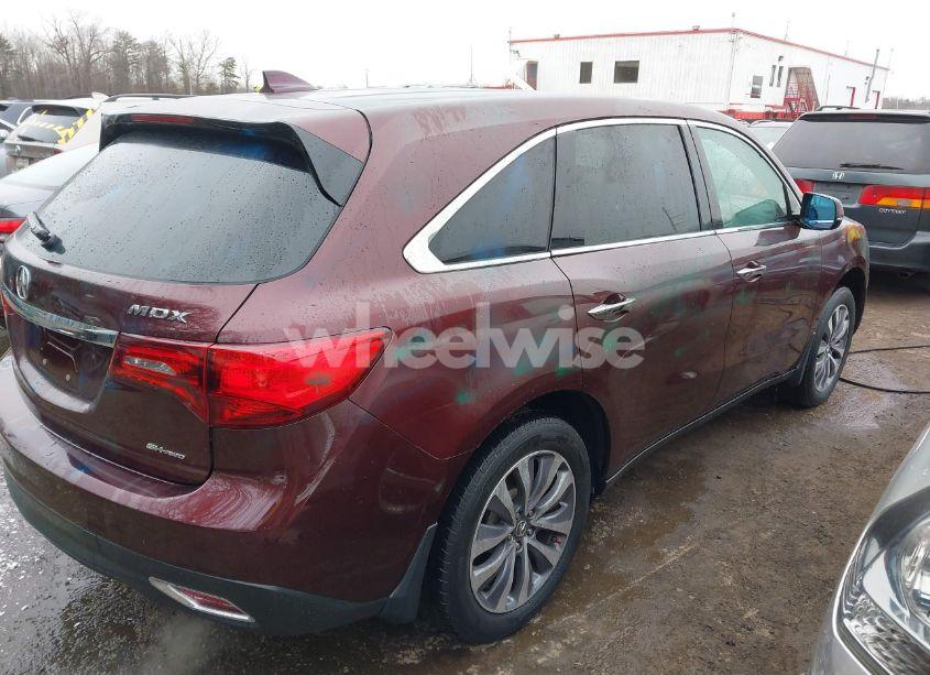 Photo 4 of 2014 Acura Mdx TECHNOLOGY PACKAGE (VIN 5FRYD4H48EB019411)