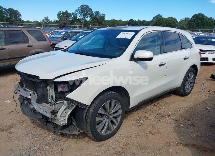 Photo 2 of 2014 Acura Mdx TECHNOLOGY PACKAGE (VIN 5FRYD4H48EB022020)
