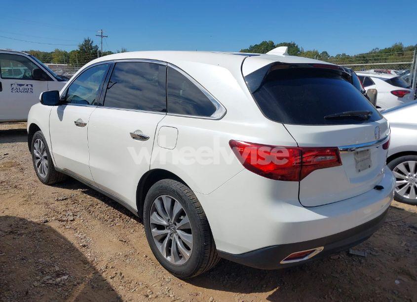 Photo 3 of 2014 Acura Mdx TECHNOLOGY PACKAGE (VIN 5FRYD4H48EB022020)