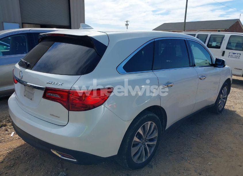 Photo 4 of 2014 Acura Mdx TECHNOLOGY PACKAGE (VIN 5FRYD4H48EB022020)