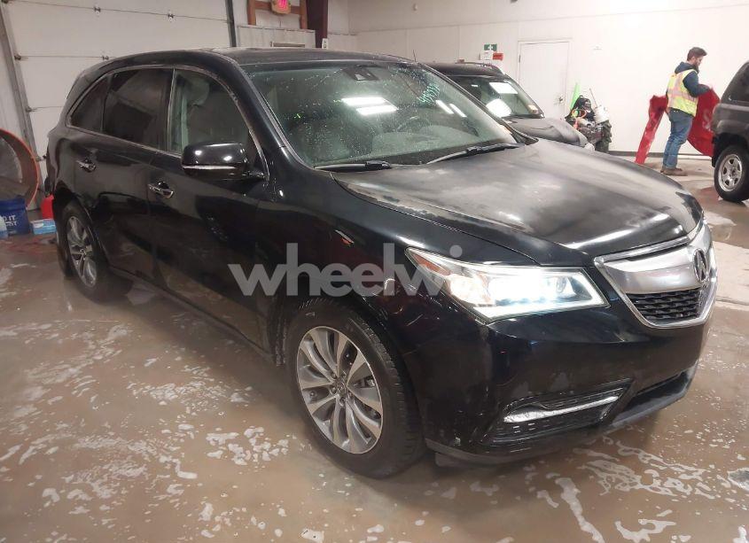 2014 Acura Mdx TECHNOLOGY PACKAGE (VIN 5FRYD4H48EB037018) main photo