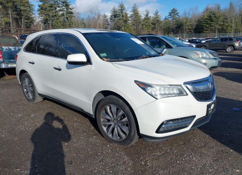 2014 Acura Mdx TECHNOLOGY PACKAGE (VIN 5FRYD4H48EB039173) main photo