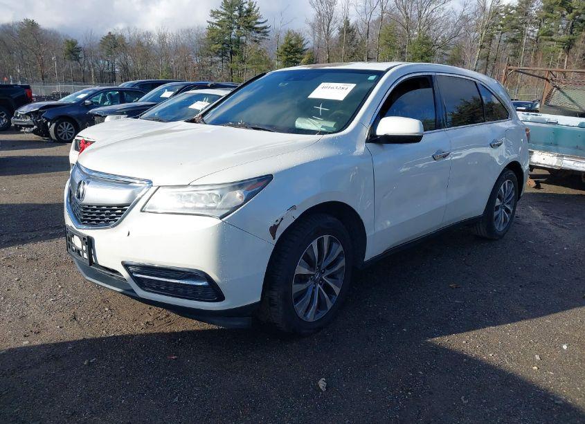 Photo 2 of 2014 Acura Mdx TECHNOLOGY PACKAGE (VIN 5FRYD4H48EB039173)